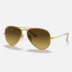 Ray Ban Aviators Gold